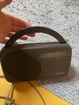 radio Philips batteri el elnät