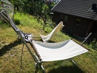 Hängmatta med ställning 2st