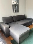 IKEA Bäddsoffa med schäslong
