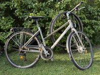24 vx damcykel Crescent med sommar och vinterdäck 