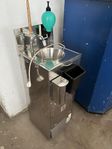 Handtvättstation / Hygienstation BM Bankeryd – rostfri