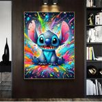 Stitch Oramad Canvas Konsttryck