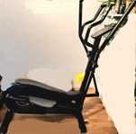 Crosstrainer kompatibel med app och hållare för platta/mob