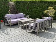 Loungegrupp i Teak