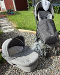 britax smile 2 med sitt samt liggdel