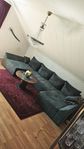 4-sits Hörnbäddsoffa Midfeld