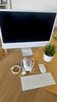 silverfärgad iMac M1 24"