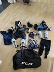 Hockeyskydd till barn cirka 7-10år