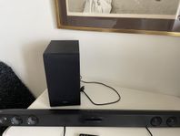 LG Soundbar inklusive bas