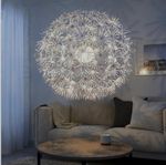 IKEA PS Maskros taklampa – vit, 55 cm