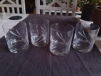Fyrklövern Adele Kristallglas Whisky glas 4st