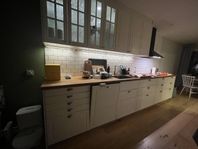 Luckor och lådfront, IKEA Bodbyn + blandare