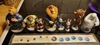 Zootropolis Figurer Set & Big Hero Baymax Från Disney shop
