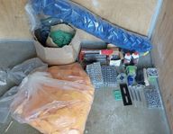 Isoleringsmaterial, Plastbrickor, Distanshylsor, Spikbleck