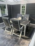 Matgrupp, bord och stolar Själland Ikea utemöbler nyskick