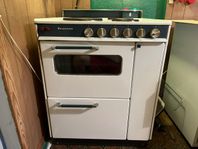 Retro Husqvarna spis skänkes