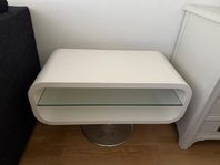 Tv-bänk techlinkopod80 - vit högglans