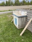 Köksbänk med emaljerad ho, från sekelskiftet.