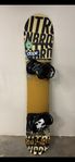 Snowboard 158prime Nitro + Bindningar