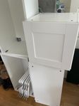 IKEA Metod skåp + väggskena