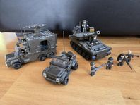 Militär modell - pansarvagn och radiobil