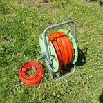 Gardena platt vattenslang med 2 strålar för trädgårdslan