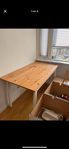ikea table and 6 chairs