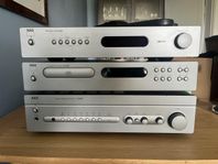 NAD HiFi-system (C320BEE, 521BEE, C422)