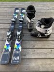 Rossignol slalomskidor JR inkl Head pjäxor 
