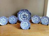 VINTAGE 1983 arnart imperial  dekorativ japansk porslinsfat 