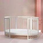 Stokke Sleepi v2 + junior förlängning med madrass