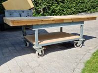 Rullvagn i stål för verkstad/garage
