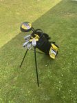 junior Open golfset -gul
