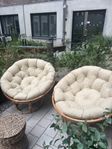 Loungestolar och utemöbler (rensar inför flytt)