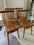 Pinnstolar 4 stycken. 1950 / 1960 - talet