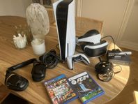 Playstation 5 Disc+2 Spel/Duelsense Edge/Scuf
