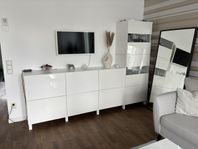 IKEA Bestå vitrinskåp/TV bänk 