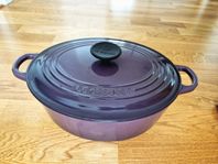 Signature Gjutjärnsgryta oval 31 cm 6,3 L, LILA