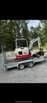 Minigrävare uthyres 3ton inkl 3 skopor