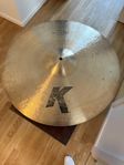 zikdjian K Custom Medium Ride 22”