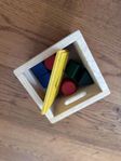 Geometrisk Figur Plocklåda Sorteringsbräda