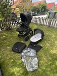 Britax Smile 2 med liggdel och tillbehör