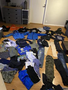 stort klädpaket från 122-164
