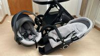 barnvagn Stokke trailz 