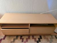 Ikea TV console 2 soft close drawers
