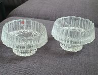 2 st Iittala Tapio Wikkala ljuslyktor