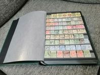 Frimärksalbum med mer än 4000 st frimärken