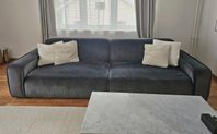 Modulsofa sammet microfiber /270 cm