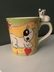 Bullterrier mugg kaffemugg temugg