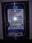 WD blue - 1TB SATA Hårddisk